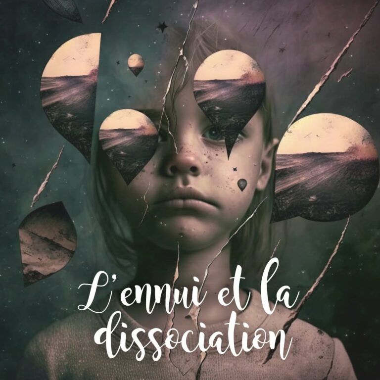Illustration de l’article « L'ENNUI ET LA DISSOCIATION » d’Élodie Rivero